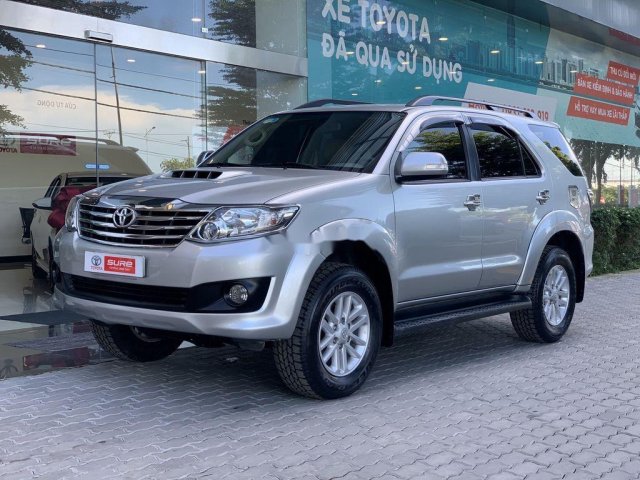 Bán Toyota Fortuner 2.5G MT đời 2013, màu bạc