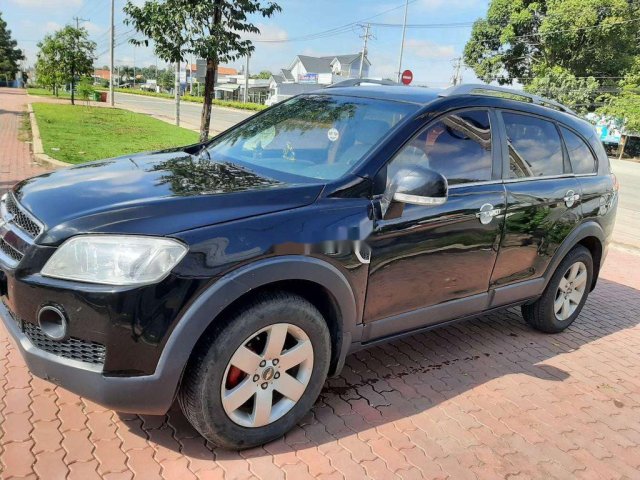 Bán xe Chevrolet Captiva sản xuất 2007, màu đen 0