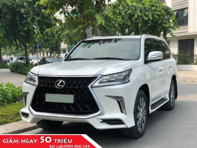 Chính chủ bán Lexus LX570 Super Sport V8 5.7L, sản xuất 2016, màu trắng nội thất kem, nhập mới chính hãng Lexus0