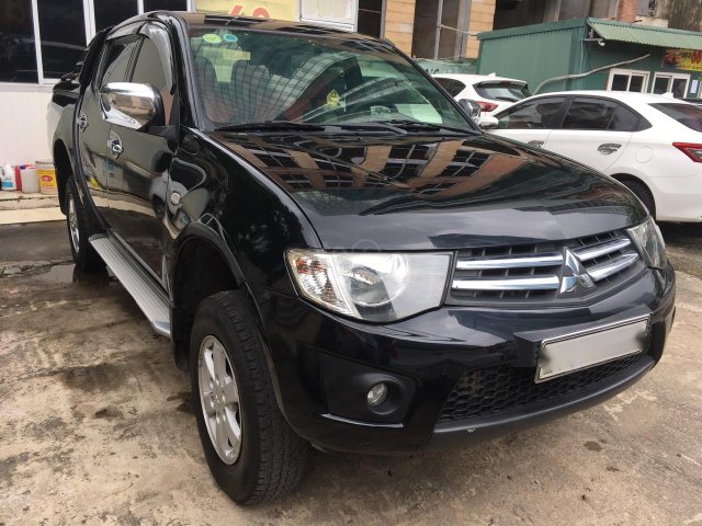  Bán xe Mitsubishi Triton đời 2014, màu đen0