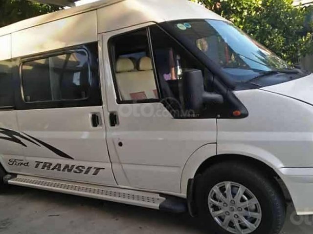 Cần bán lại xe Ford Transit 2.4L đời 2005, màu trắng giá cạnh tranh