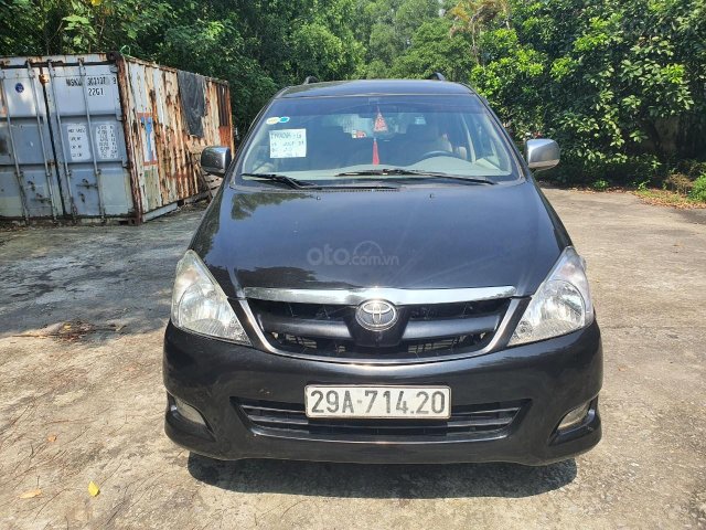 Toyota Innova G xịn sx 2007, tư nhân không dịch vụ