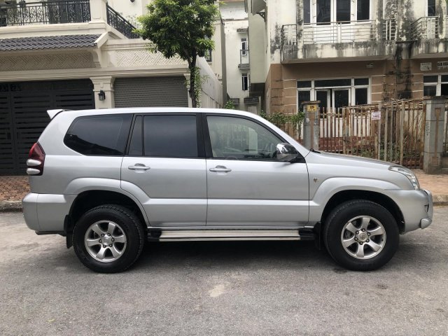 Gia Hưng Auto bán xe Toyota Prado GX, máy xăng 2.7, màu bạc, sx 2007 tại Nhật0