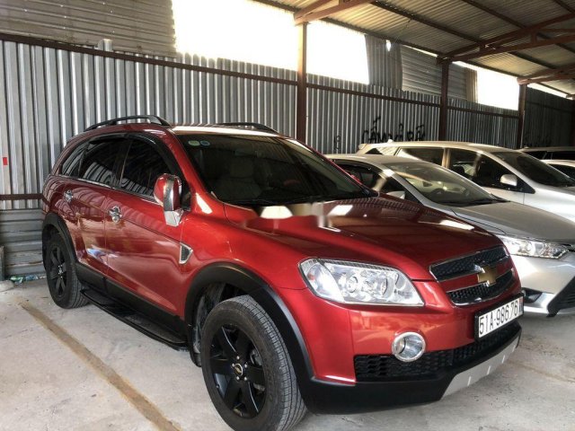 Chính chủ bán Chevrolet Captiva đời 2008, màu đỏ, xe nhập, biển số SG