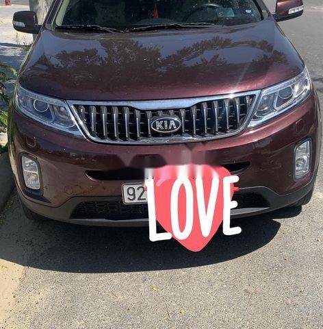 Bán Kia Sorento năm 2017, màu đỏ, ít sử dụng, 670tr