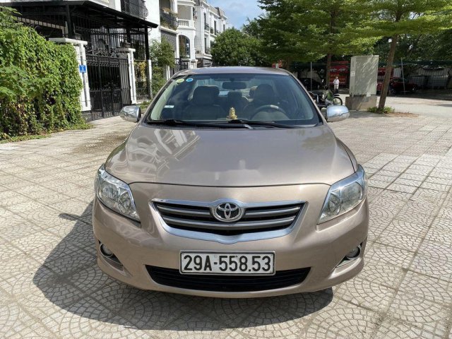 Bán Toyota Corolla Altis đời 2008, màu vàng cát, số sàn0