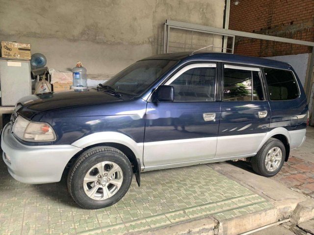 Cần bán gấp Toyota Zace GL năm sản xuất 2003, màu xanh lam0