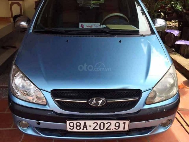 Bán Hyundai Getz sản xuất 2009, màu xanh, giá tốt0