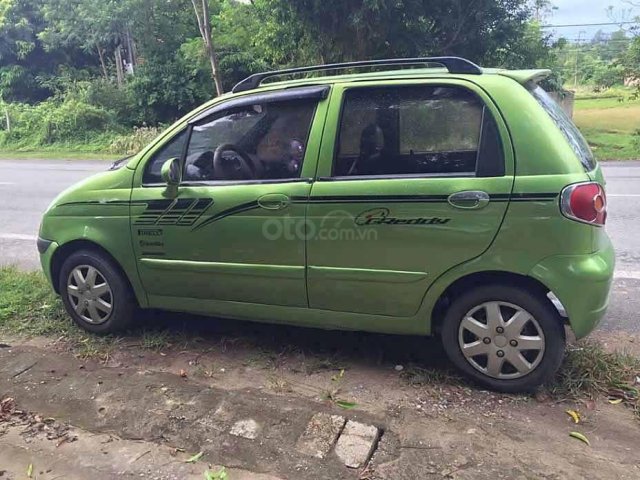 Cần bán xe Daewoo Matiz Se đời 2008, màu xanh lam còn mới0