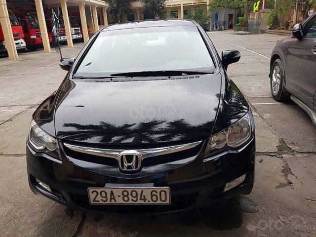 Cần bán xe Honda Civic 2.0 AT năm 2007, màu đen còn mới, giá 290tr0