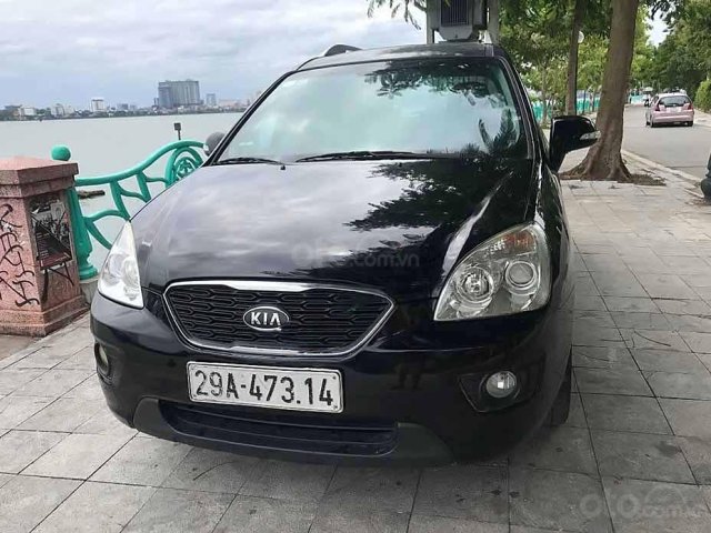 Cần bán lại xe Kia Carens SX AT đời 2011, màu đen còn mới0