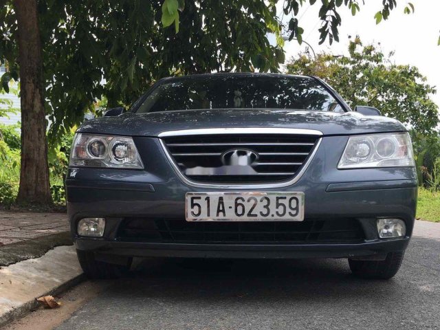 Chính chủ bán Hyundai Sonata sản xuất năm 2009, xe nhập, màu xanh thiên thanh đẹp0