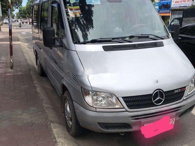 Bán Mercedes Sprinter 313 đời 2009, màu bạc, chạy du lịch