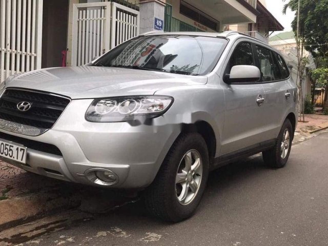 Chính chủ bán ô tô Hyundai Santa Fe 2008, màu bạc0