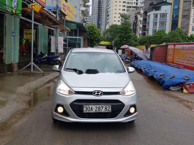 Bán ô tô Hyundai Grand i10 sản xuất 2014, màu bạc, nhập khẩu, giá chỉ 189 triệu0