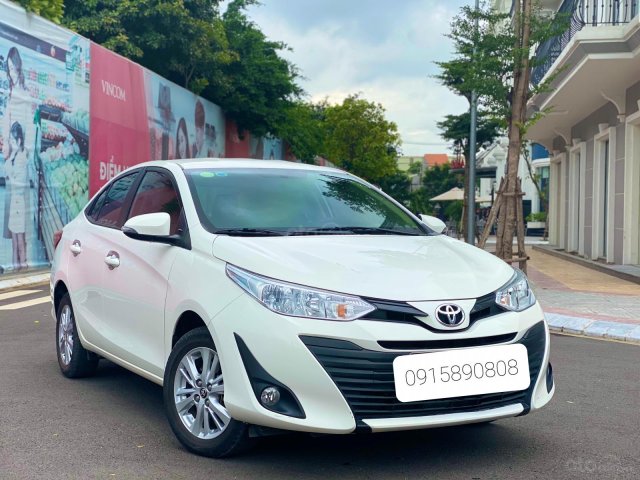 Bán Toyota Vios E đời 2019, màu trắng xe gia đình, 499tr