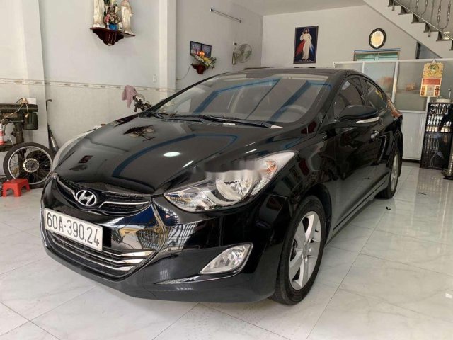 Bán ô tô Hyundai Elantra đời 2014, màu đen, xe nhập  0