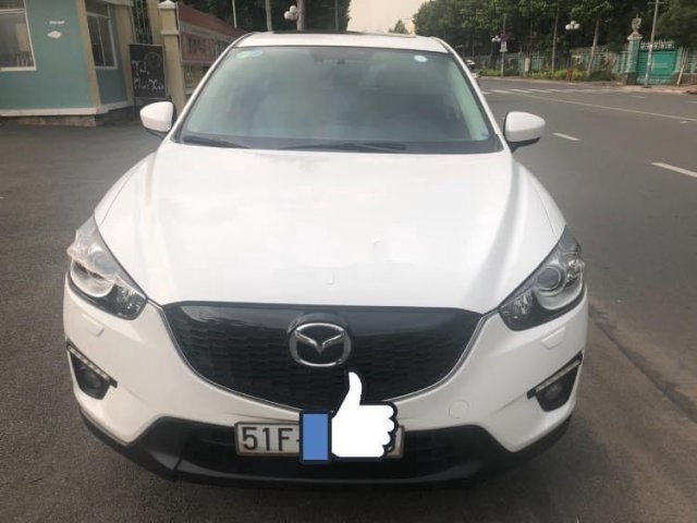 Bán xe Mazda CX 5 2.0AT đời 2015, màu trắng, máy êm ru