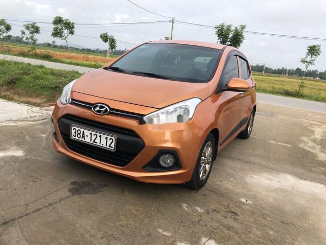 Bán Hyundai Grand i10 năm sản xuất 2015, màu nâu, nhập khẩu  