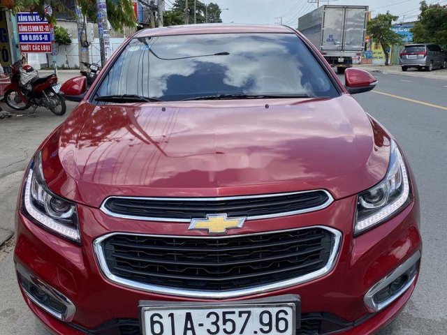 Bán Chevrolet Cruze năm 2017, màu đỏ, xe nhập còn mới, giá 420tr0