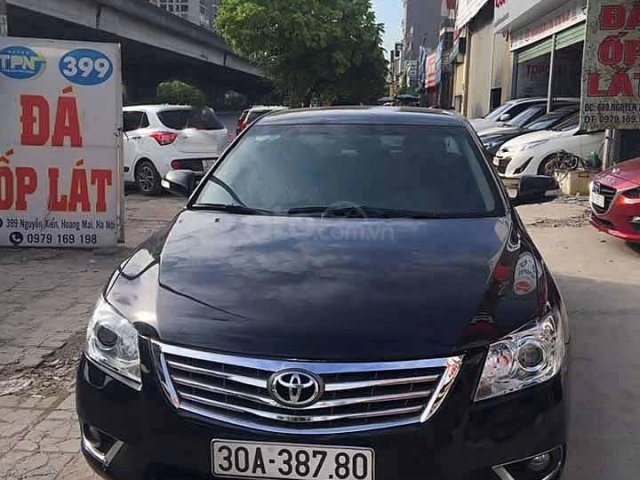 Cần bán xe Toyota Camry 2.4G năm 2012, màu đen0