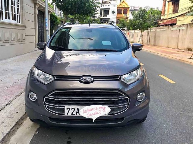 Bán Ford EcoSport Titanium 1.5L năm 2014, màu nâu như mới, 415 triệu