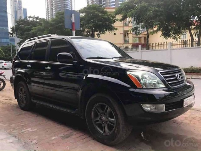 Bán Lexus GX470 năm sản xuất 2008, màu đen, xe nhập