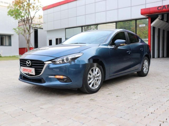 Cần bán lại xe Mazda 3 1.5AT đời 2018, màu xanh lam, 589tr0