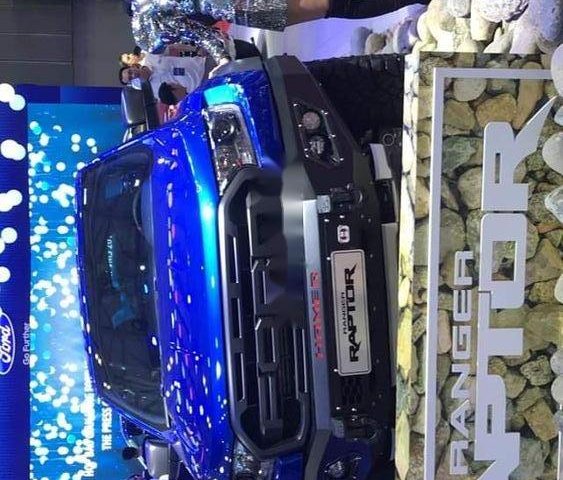 Bán Ford Ranger Raptor 2019, màu xanh lam, xe nhập. Giao ngay0