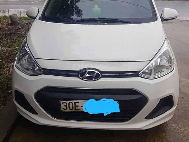 Bán Hyundai Grand i10 năm 2016, màu trắng, nhập khẩu nguyên chiếc 0