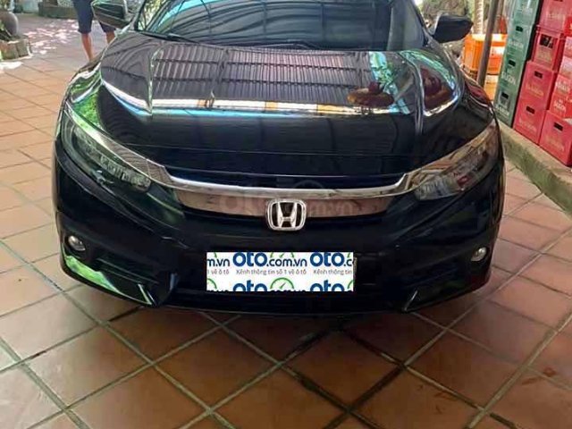 Bán Honda Civic L 1.5 Turbo đời 2016, màu đen, nhập khẩu còn mới, giá 680tr