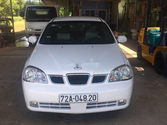 Bán ô tô Daewoo Lacetti đời 2005, màu trắng, xe nhập