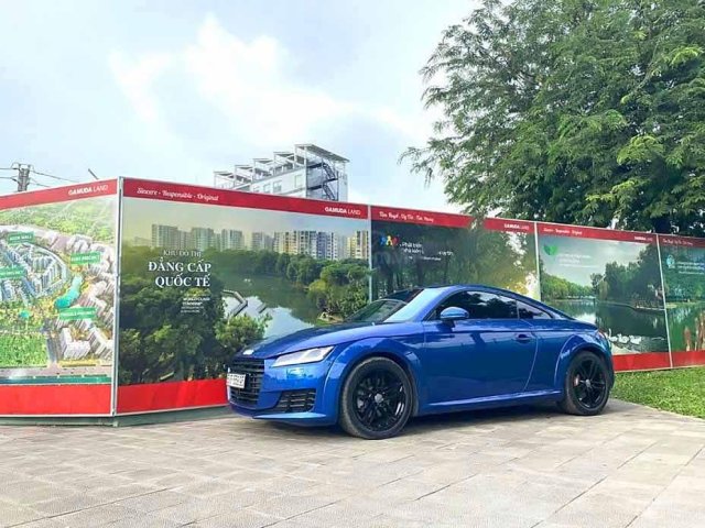 Cần bán lại xe Audi TT sản xuất năm 2015, màu xanh lam, nhập khẩu còn mới0