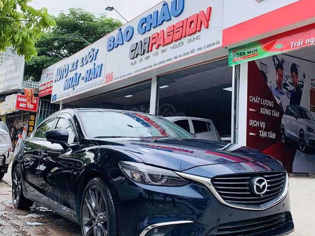 Cần bán lại xe Mazda 6 2.0 Premium năm sản xuất 2019, màu xanh lam 0