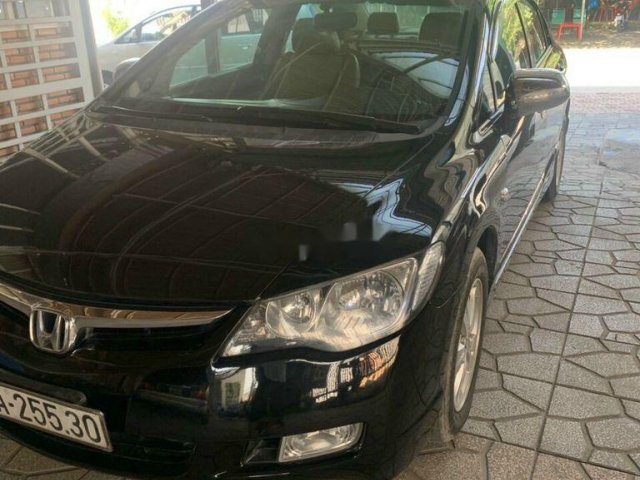 Bán Honda Civic đời 2008, màu đen