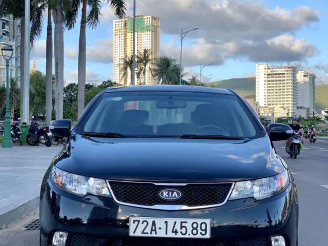 Cần bán Kia Forte 2010, màu đen0