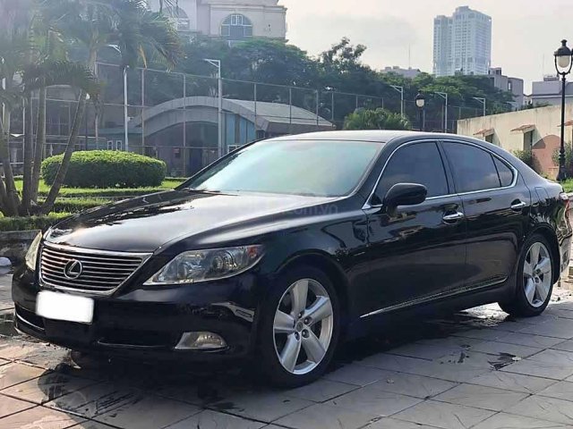 Bán xe Lexus LS 460L sản xuất 2009, màu đen, xe nhập  