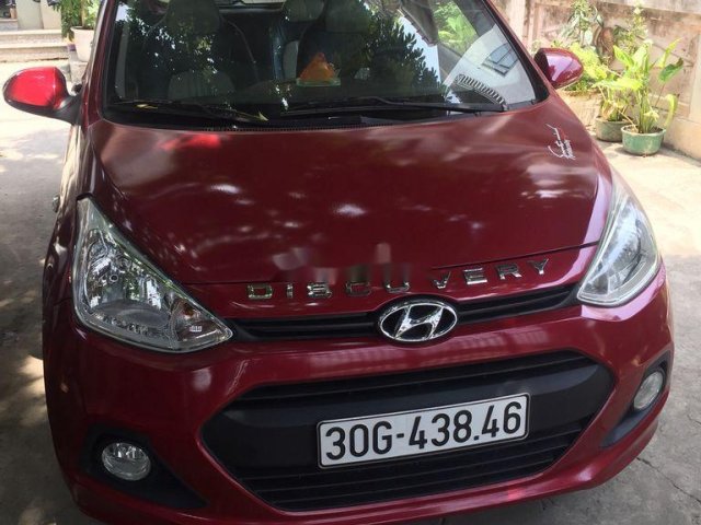 Cần bán Hyundai Grand i10 2015, màu đỏ, nhập khẩu nguyên chiếc 