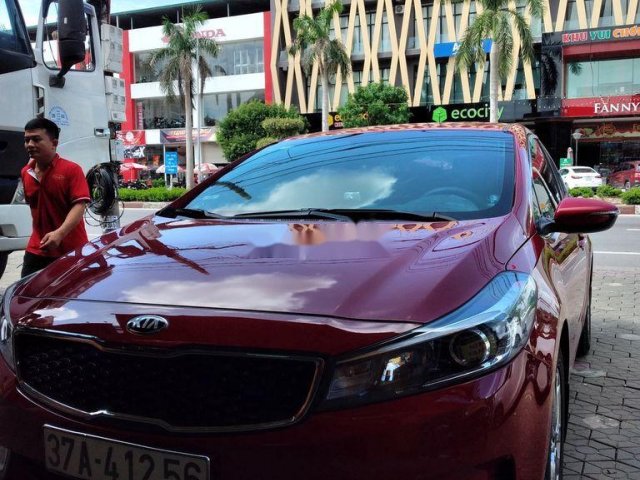 Bán Kia Cerato 1.6MT đời 2017, màu đỏ  