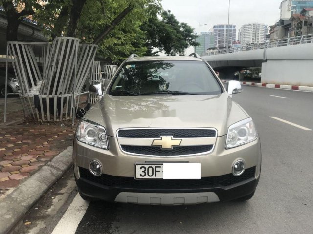 Bán xe Chevrolet Captiva 2007, màu vàng cát0