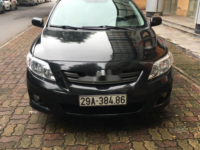 Cần bán lại xe Toyota Corolla sản xuất năm 2009, màu đen