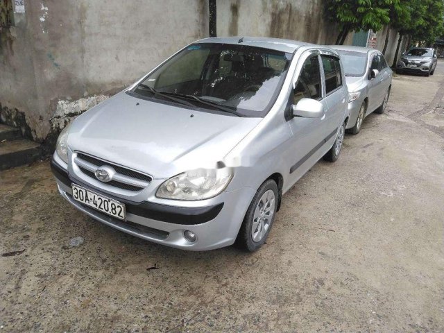 Bán xe Hyundai Getz đời 2008, màu bạc, nhập khẩu số tay0