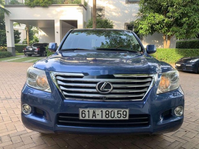 Gia đình bán ô tô Lexus LX570 đời 2008, màu xanh lam, nhập khẩu