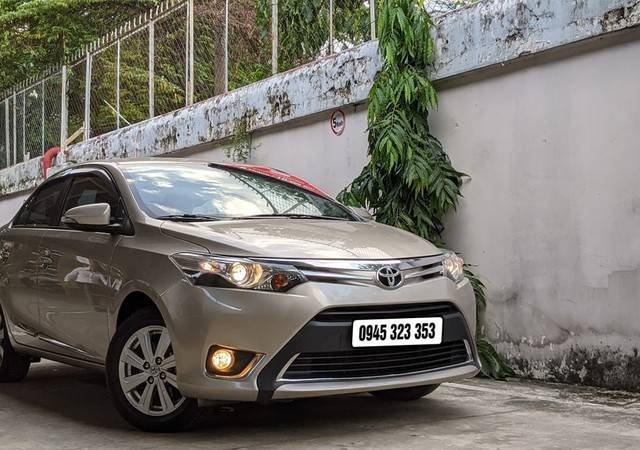 Bán ô tô Toyota Vios năm 2016, màu nâu còn mới