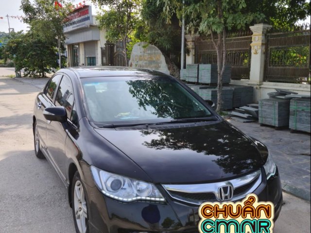 Xe Honda Civic đăng ký 2007, màu đen, ít sử dụng, giá 265 triệu đồng0