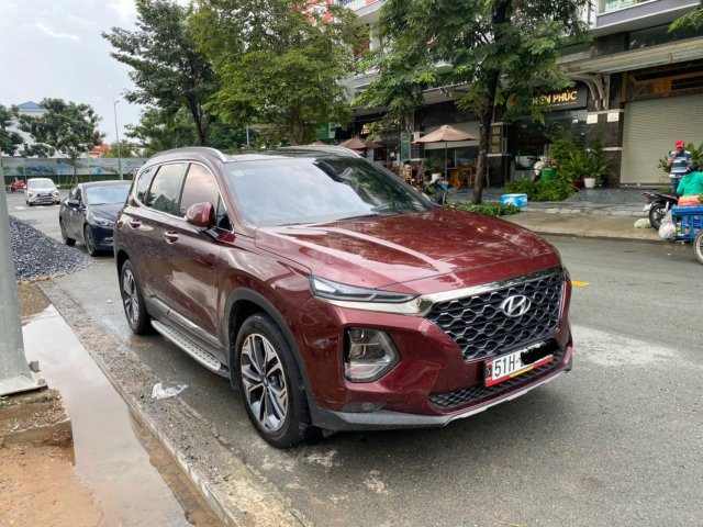 Xe Hyundai Santa Fe đời 2019, màu đỏ, xe nhập, giá 1 tỷ 186 triệu đồng