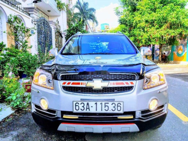 Bán Chevrolet Captiva năm 2010, màu bạc, giá chỉ 379 triệu0