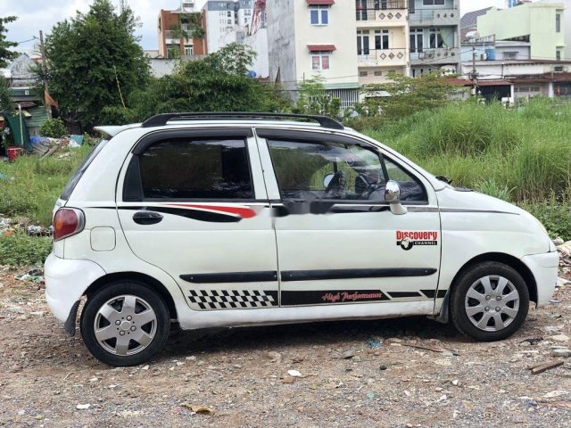 Bán Daewoo Matiz đời 2002, màu trắng, full đồ