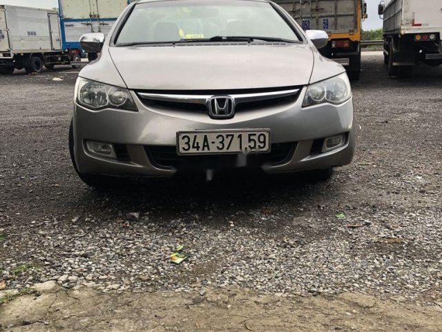 Bán Honda Civic năm sản xuất 2007, màu bạc số tự động, giá 275tr0