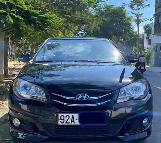 Cần bán lại xe Hyundai Avante 1.6 AT đời 2012, màu đen  